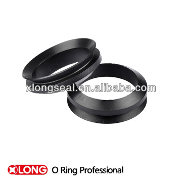Cooler schwarzer Mini-Gummi-V-Ring für Siegel